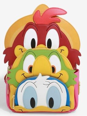 Loungefly Disney The Three Caballeros Figural Mini Backpack